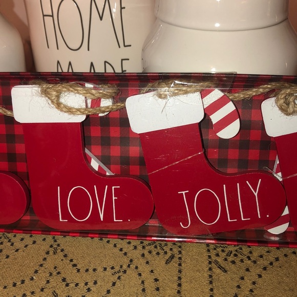 Rae Dunn 45 Inch Wood Christmas Garland - Picture 4 of 7